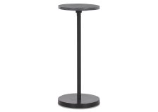 Shop Table d'appoint Naveen en métal recyclé -Quarry charbon and more