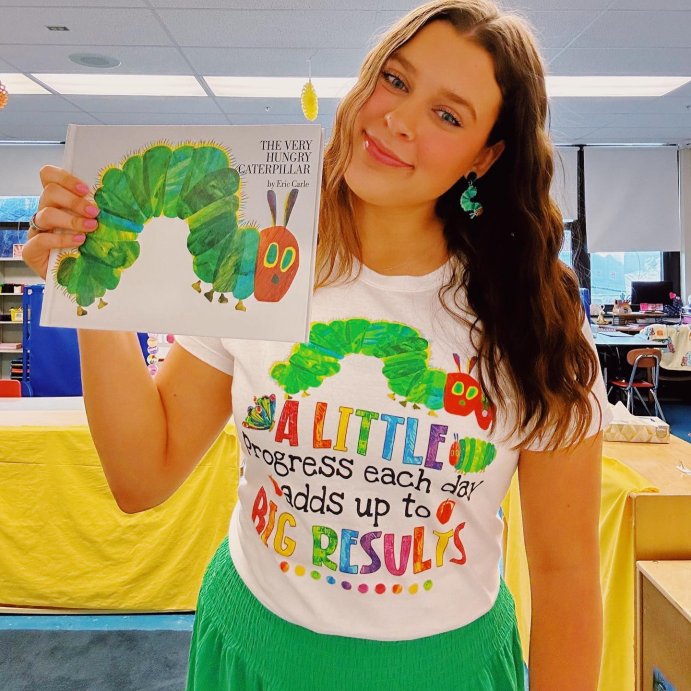 user image by @missjennasclassroom, The Very Hungry Caterpillar - by  Eric Carle (Hardcover)