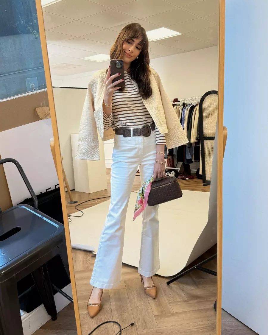 White Solid Domino Jeans | Women's Pants | J.McLaughlin