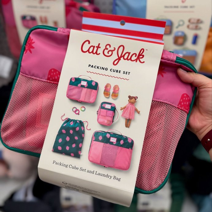 user image by @katattarget, Kids' 4pc Packing Cube Set Dino - Cat & Jack™