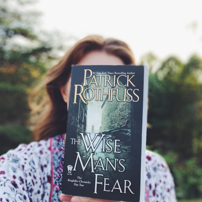 user image by @neverlandreader, The Wise Man's Fear - (Kingkiller Chronicle) by Patrick Rothfuss