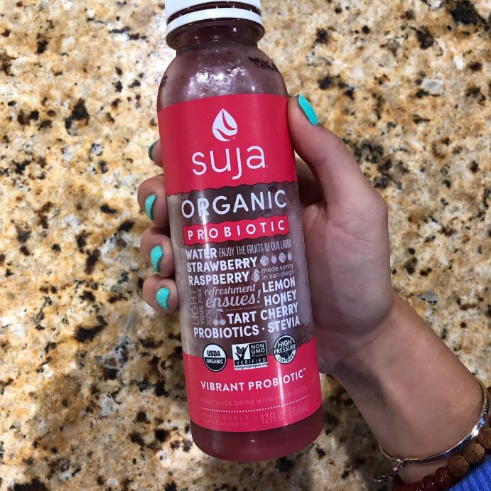 user image by @eatnourishthrive_, Suja Organic Vibrant Probiotic Cold Pressed Juice Drink - 12 fl oz Bottle