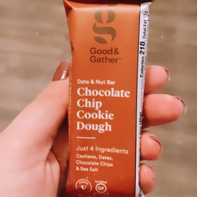 user image by @2momsonadime, Chocolate Chip Cookie Dough Nutrition Bars - 5ct - Good & Gather&#8482;