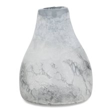 Shop Petit vase Carena noir/blanc and more