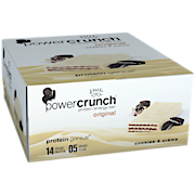 Shop BioNutritional Research Group Power Crunch Protein Energy Bar Original - Cookies & Creme (12 Bars) and more