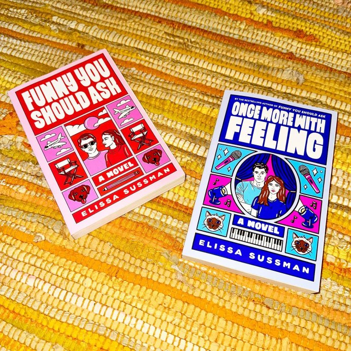 user image by @sarrosereads, Funny You Should Ask - by  Elissa Sussman (Paperback)