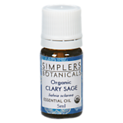 Shop Simplers Botanical Company Clary Sage 100% Pure Organic Essential Oil (5 Milliliter Oil) and more