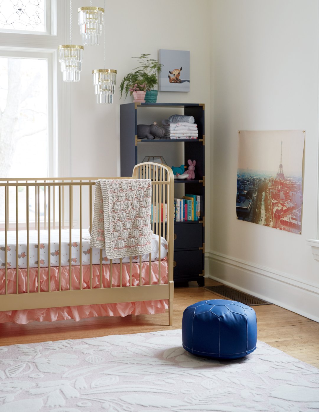 Royal hippo store crib bedding