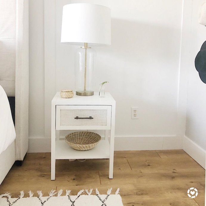 user image by @sonkisdhomedesign, Linen Drum Lamp Shade White - Threshold&#153;