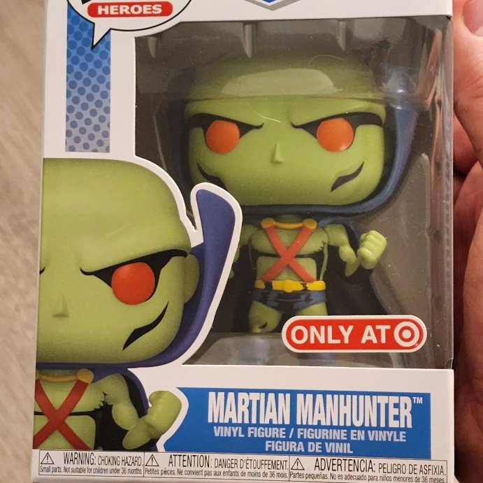 user image by @matthewkmusic, Funko POP! Heroes: Justice League Comics - Martian Manhunter (Target Exclusive)