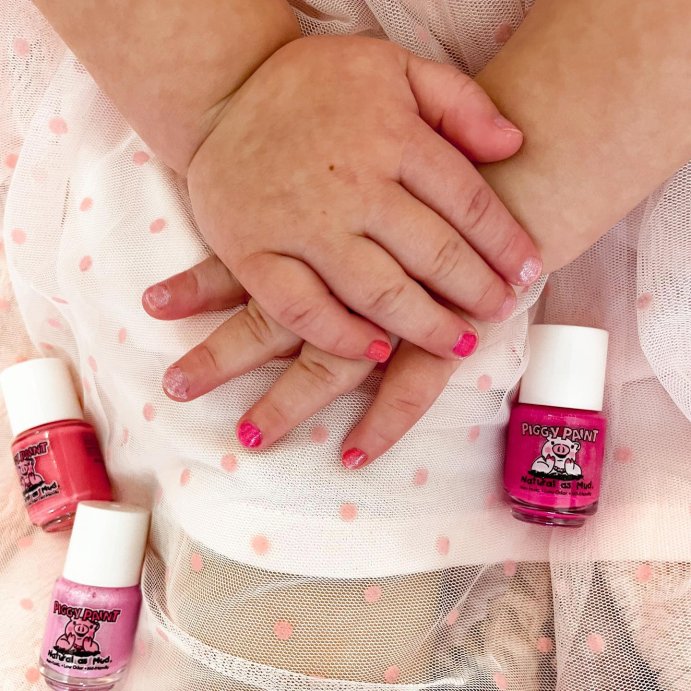 user image by @bri.bold, Piggy Paint Nail Polish Set - 3pk/0.25 fl oz each + 1 Nail Art