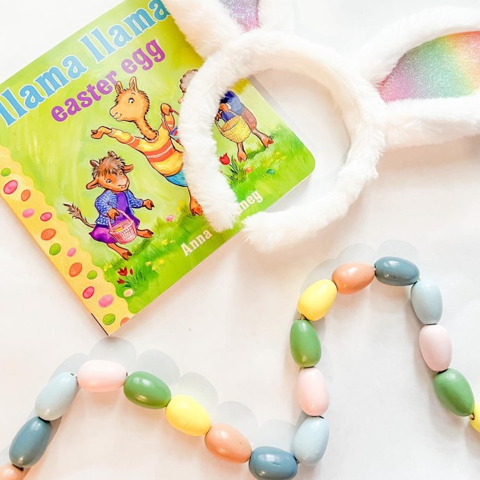 user image by @mistbarrett, Llama Llama Easter Egg - By Anna Dewdney ( Board Book )