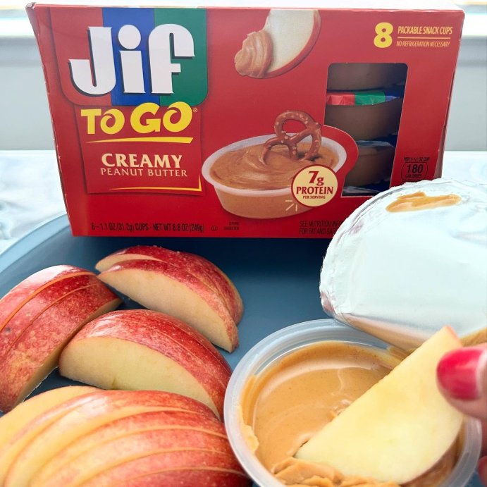 user image by @lizettelara93, Jif To-Go Creamy Peanut Butter - 8.8oz/8ct
