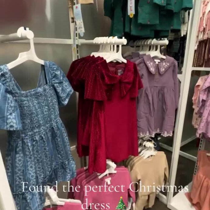 user image by @lexie.mechelle_, Toddler Girls' Velour Dress - Cat & Jack™ Dark Red