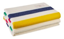 Shop Hudson's Bay Stripes Signature Twin Size Point Blanket, Multi-Coloured, 86-in x 60-in and more