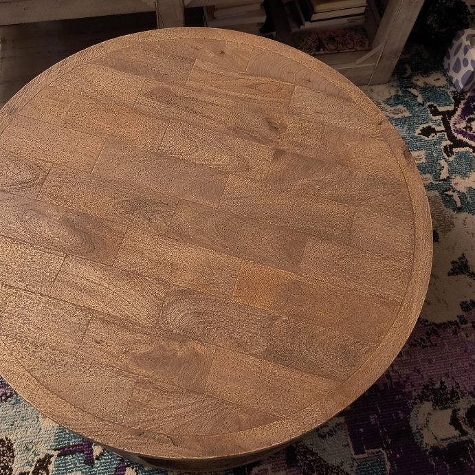 user image by @jennifermarieellis, Castalia Round Natural Wood Coffee Table - Threshold&#8482;