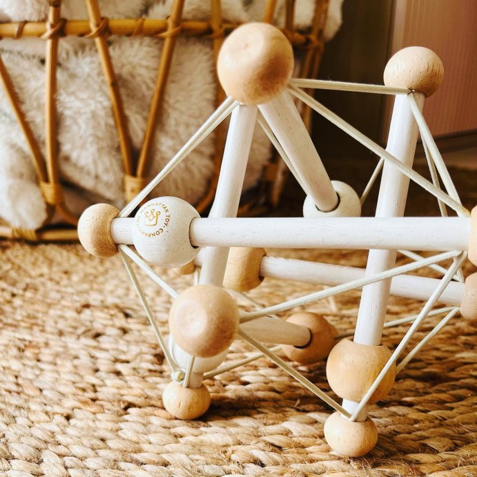 user image by @douceur_denfant, Manhattan Toy Skwish Natural Rattle and Teether Grasping Activity Toy