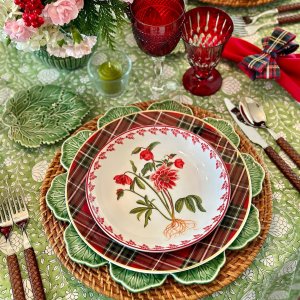 AERIN Holiday Salad Plates Mixed - Set of 4 | Williams Sonoma