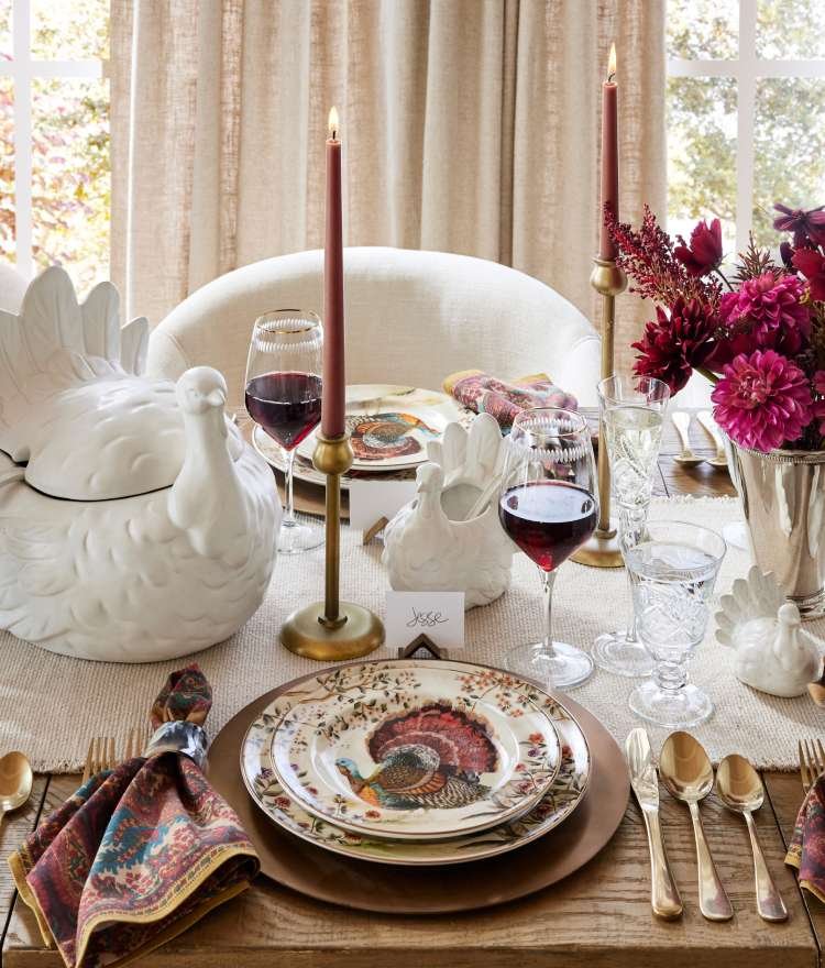 Pottery barn thanksgiving deals table