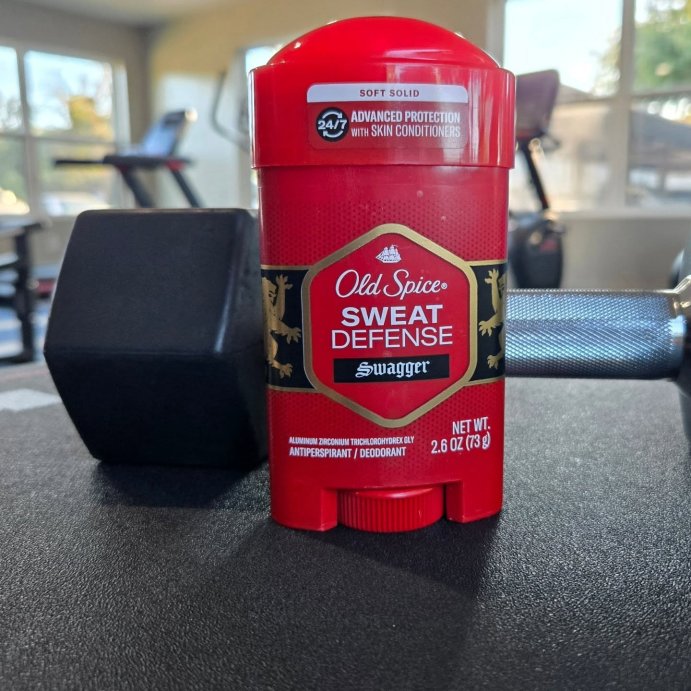 user image by @jrtrotter_4, Old Spice Hardest Working Collection Sweat Defense Stronger Swagger Solid Antiperspirant &#38; Deodorant - 2.6oz