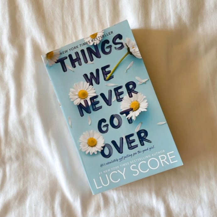user image by @booked.by.peyton, Things We Never Got Over - by  Lucy Score (Paperback)