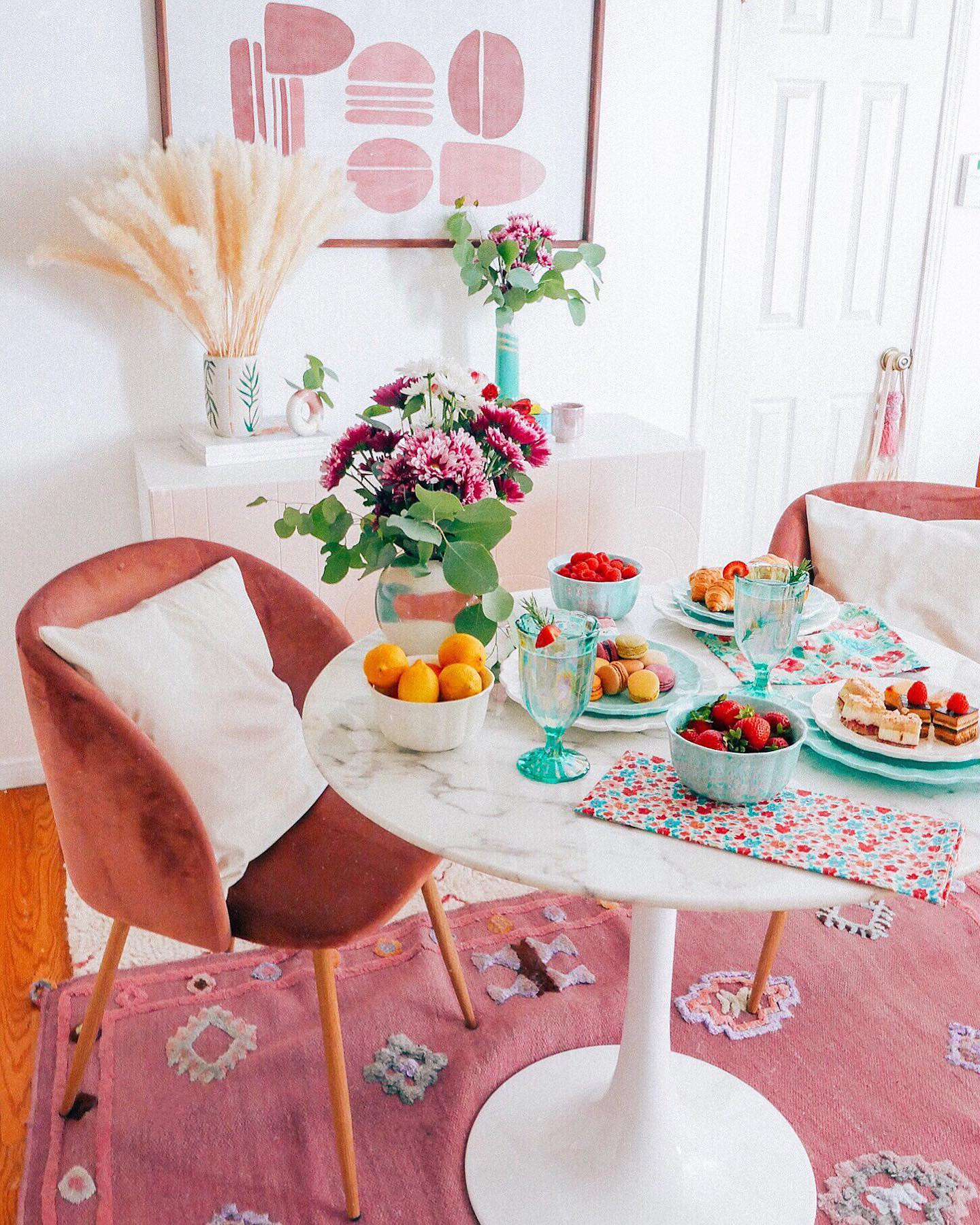 Bright and pretty brunch Instagram Post