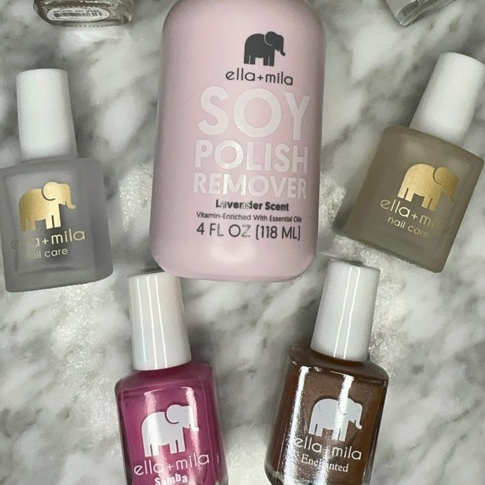 user image by @sarahjanefloyd, ella+mila Nail Care Nail Enamel Primer (All About the Base) - 0.45 fl oz