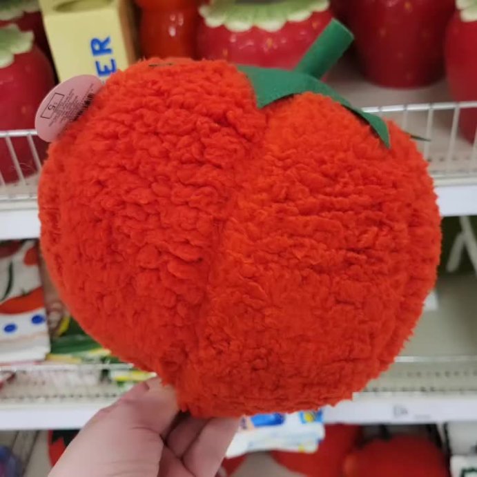 user image by @mels_trendy_finds, Tomato Shape Pillow - Bullseye&#39;s Playground&#8482;