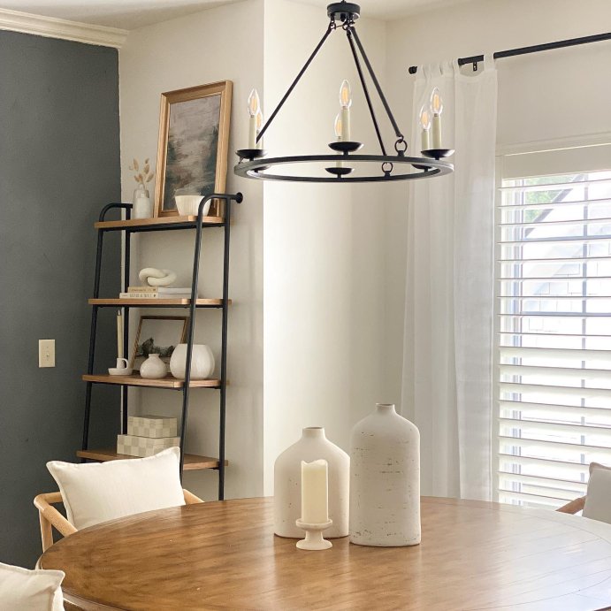 user image by @marinacohome, Ring Chandelier - Threshold™ designed with Studio McGee