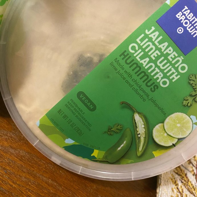 user image by @vsg_journey2healthy, Jalape&#241;o Lime with Cilantro Hummus - 10oz - Tabitha Brown for Target