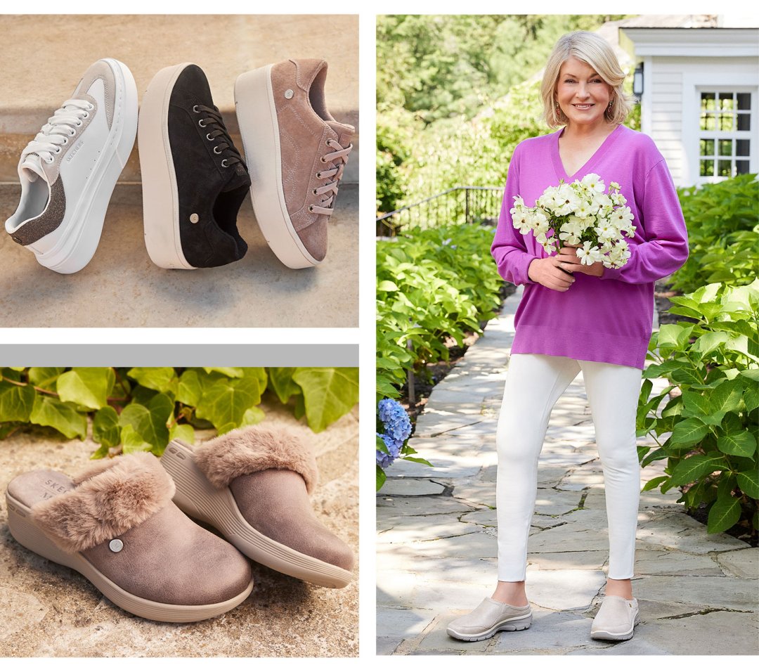 Martha Stewart x Skechers