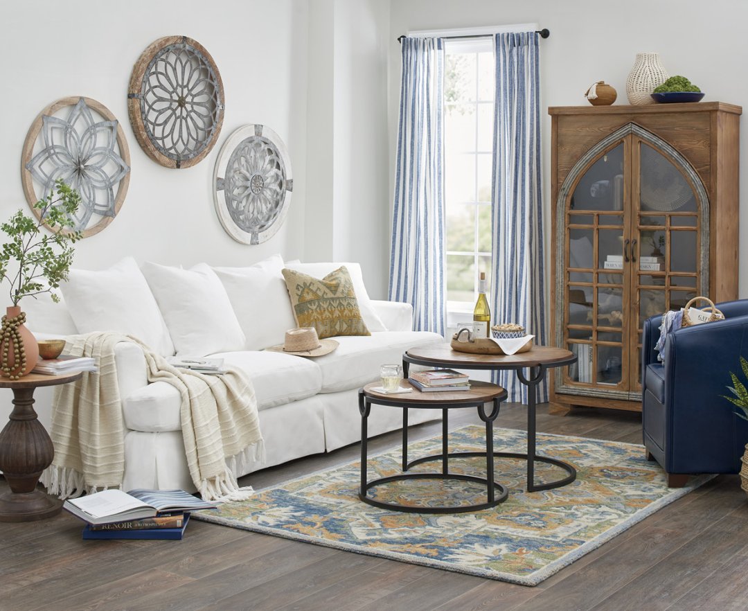 Ava Slipcovered Sofa Grandin Road