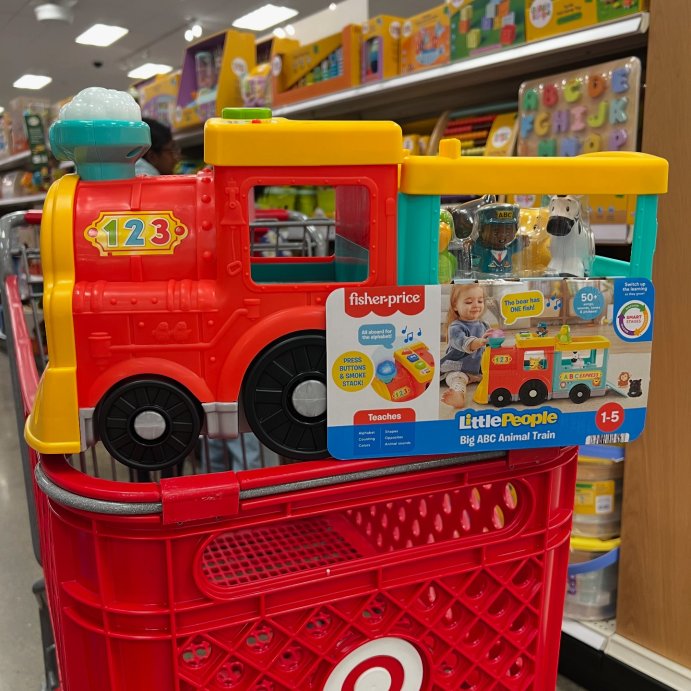 user image by @targetbayareafinds, Fisher-Price Little People Big ABC Animal Train