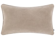 Shop Coussin en velours Daria 14x24 cendré and more