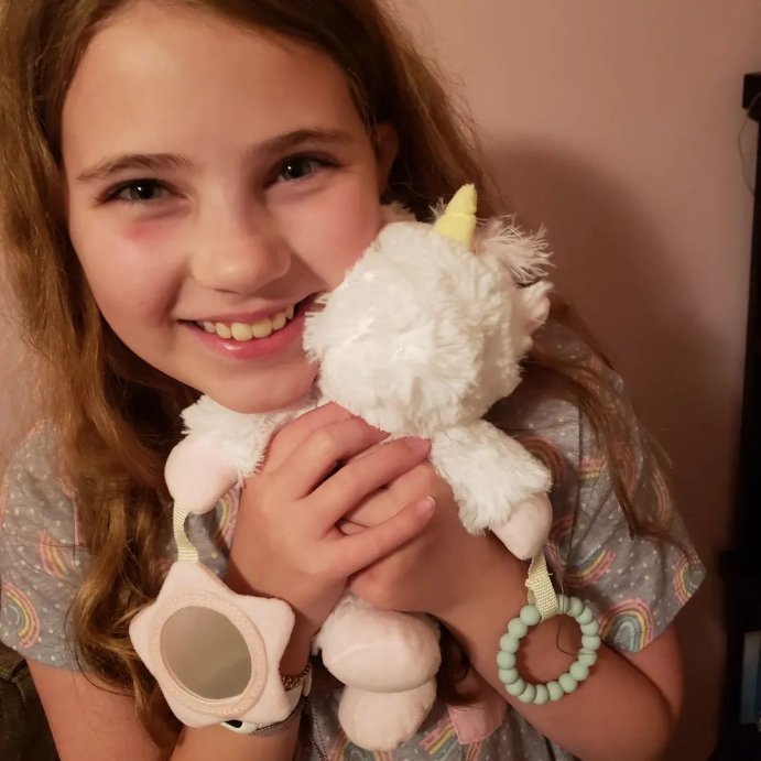 user image by @doldel, White Unicorn Plush Interactive Toy - Cloud Island&#8482;