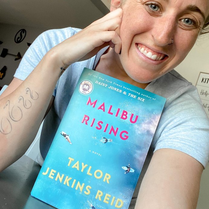 user image by @ohsassy__stacii, Malibu Rising - by Taylor Jenkins Reid