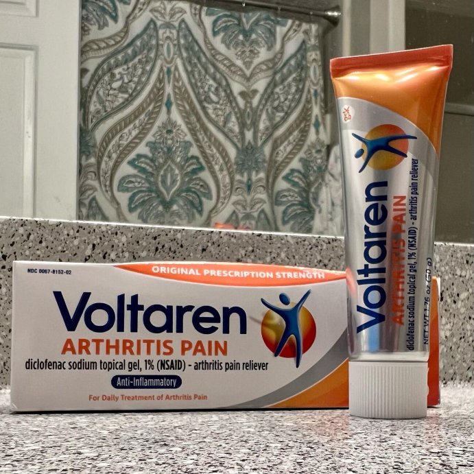 user image by @marybeth1959, Voltaren Diclofenac Sodium Topical Arthritis Pain Relief Gel Tube