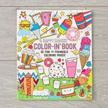 Shop Happy Snacks Coloring Book - Land Of Nod Activity Books - Kids & Baby Furniture, Bedding and Toys and more