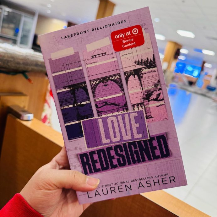 user image by @sunflowersnowflake_reads, Love Redesigned - Target Exclusive - by Lauren Asher (Paperback)