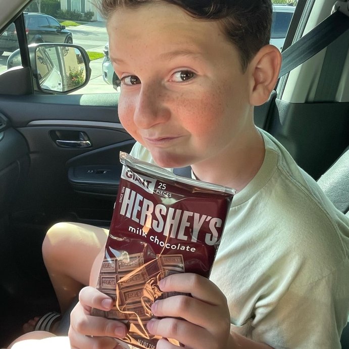 user image by @hecallsmeperfect, Hershey&#39;s Milk Chocolate Giant Candy Bar - 7.56oz