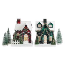 Shop CANVAS Canadian Christmas Collection Paper House & Trees Set Holiday Tabletop Décor, 5-pc and more