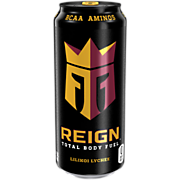 Shop REIGN Reign Total Body Fuel Drink with BCAA Aminos - Lilikoi Lychee (12 Drinks) and more