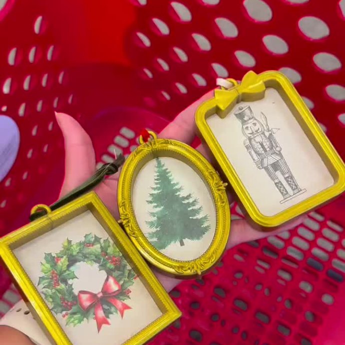 user image by @yarafinds, Frame Ornaments Wreath - Bullseye&#39;s Playground&#8482;