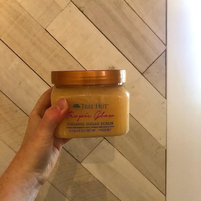 user image by @ohsopreps, Tree Hut Tropic Glow Shea Sugar Tropical Body Scrub - 18oz
