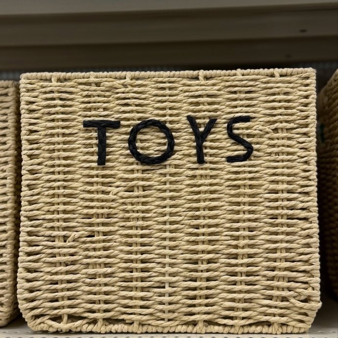 user image by @comeshoppingwm, Kids' Large Woven Toys Storage Basket - Pillowfort™
