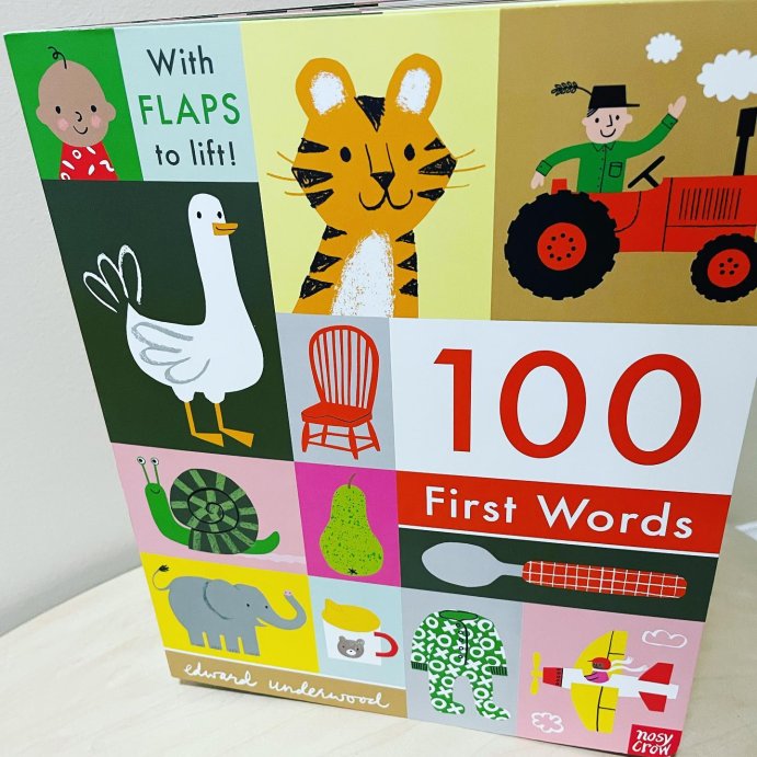 user image by @summershine3423, 100 First Words - By Various ( Hardcover )