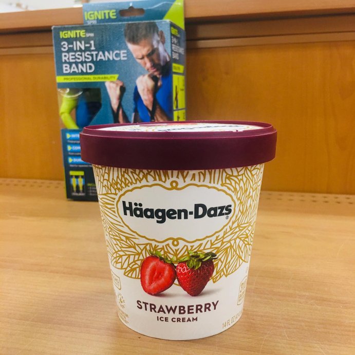 user image by @lululove1224, Haagen-Dazs Strawberry Ice Cream - 14oz