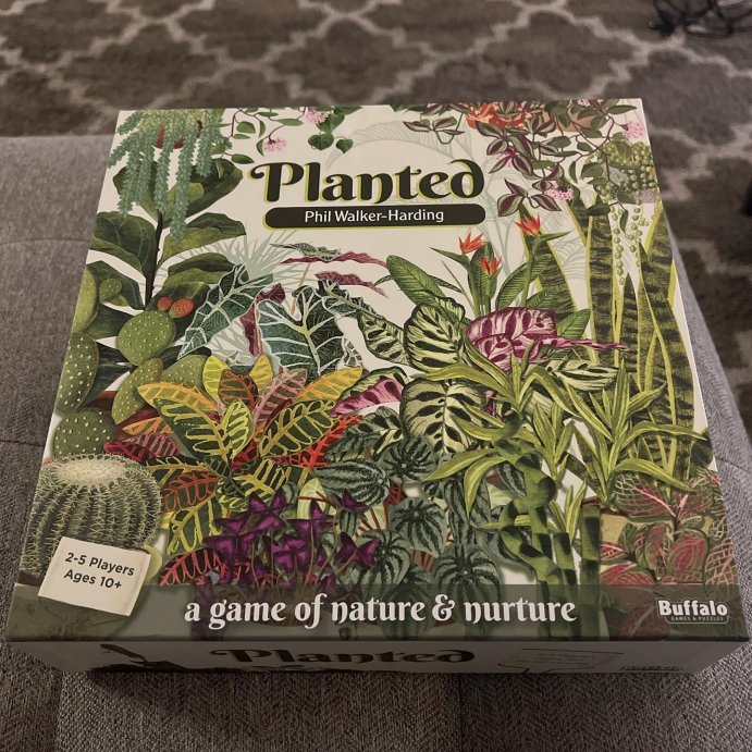 user image by @thelonelyspecter, Buffalo Games Planted Board Game