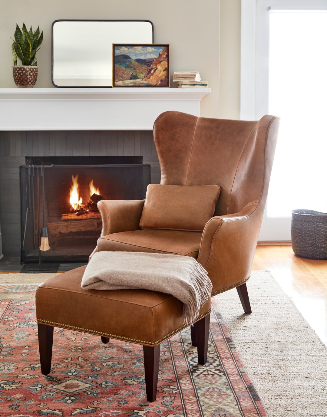 Behind the Design: Our Clinton Wingback Chair—a Modern Classic