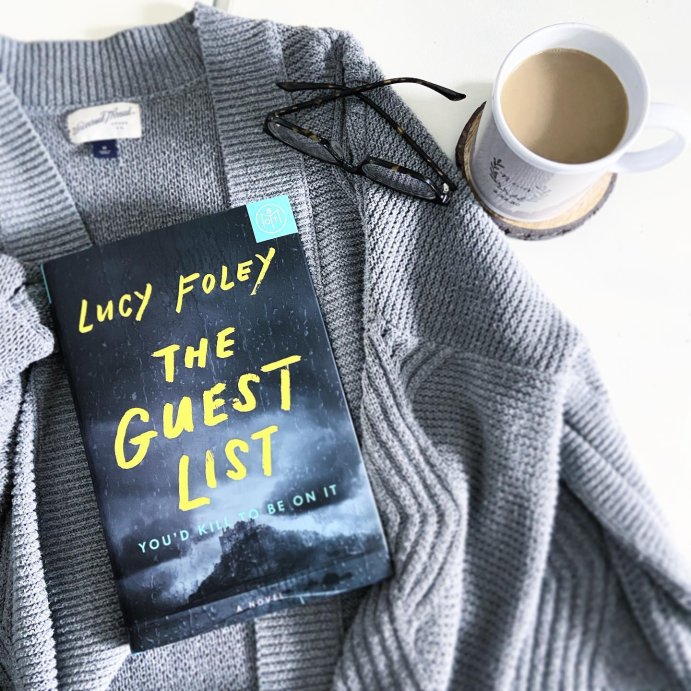 user image by @the.caffeinated.reader, The Guest List - by Lucy Foley